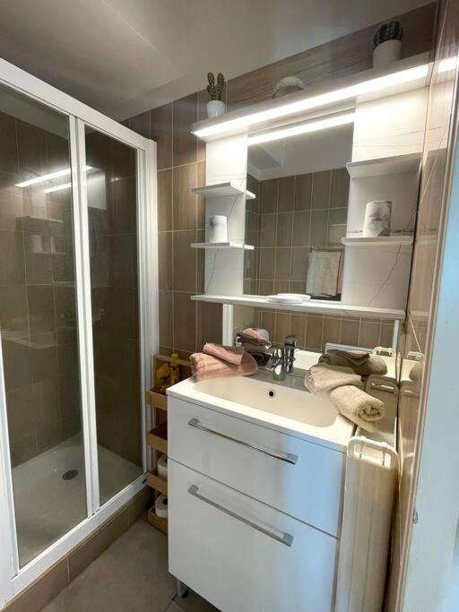 Studio Port Marina - Parking Prive, Climatise Au Ducal Villeneuve-Loubet Exterior foto